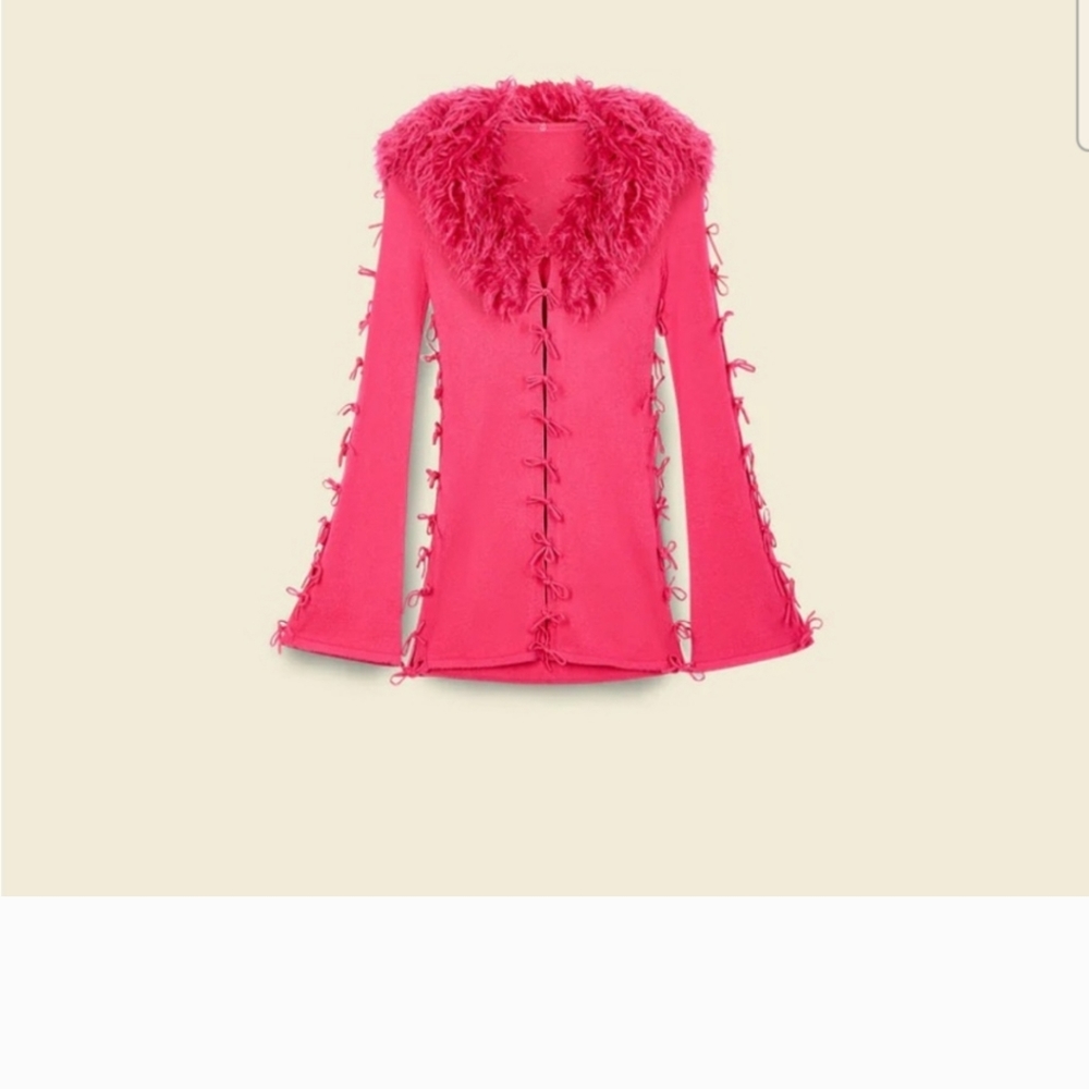 House of Sunny Laced Peggy Cardigan - Picture 4 of 8